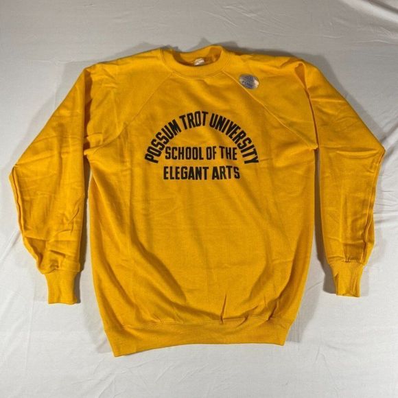 *Deadstock Vintage Possum Trot University Elegant Arts Sweatshirt XL
